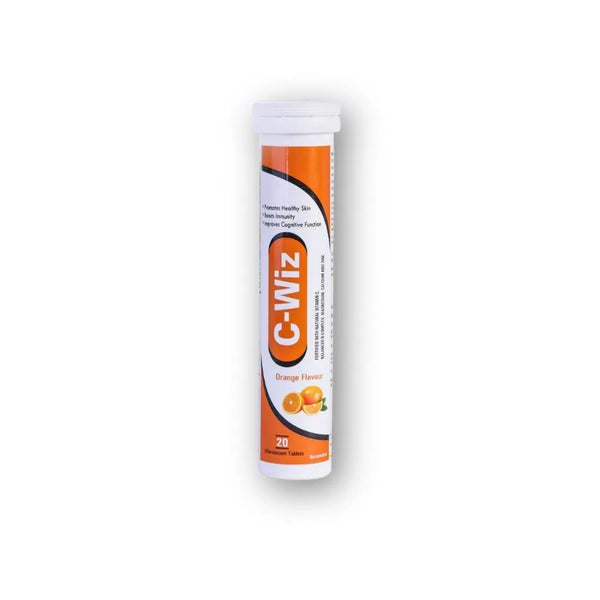 C-Wiz - Immunity Booster Orange Flavoured 20 Effervescent Tablets
