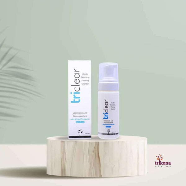 How to use Triclear Gentle Foaming Cleanser for Sensitive Skin 100ml